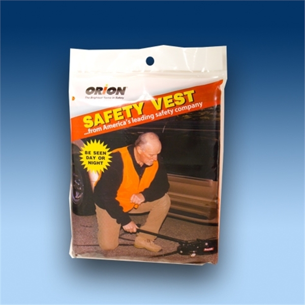 Orion Orion Packaged Saftey Vest 6 Pack Counter Display 454